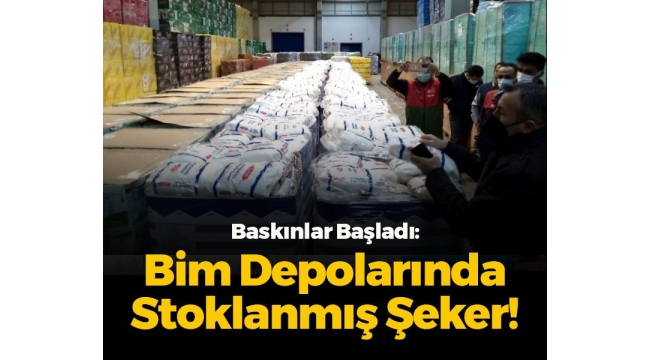 BİM Depolarına Baskın!