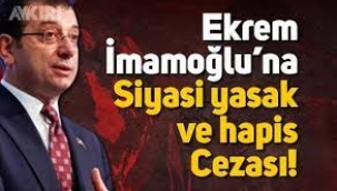 Ekrem İmamoğlu: Halkın verdiği yetkiyi öyle bir avuç insan alamaz