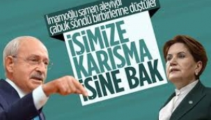 Kılıçdaroğlu'ndan Akşener'e: "Partinin içişlerine karışmamalı"