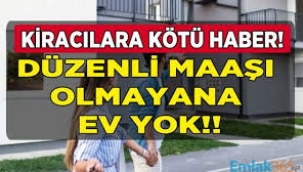 Kiralık evde 'memur' kefil şartı