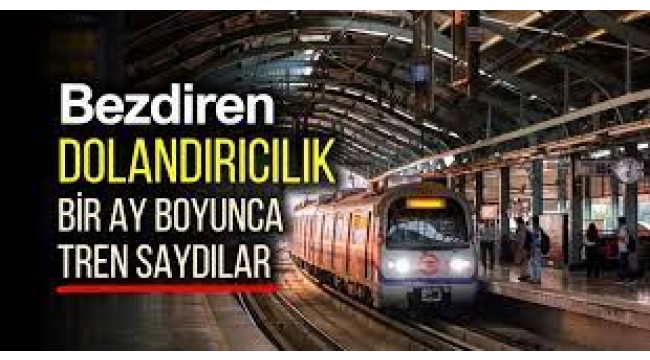 'Olmayan bir işe' kabul için bir ay boyunca tren saydılar!