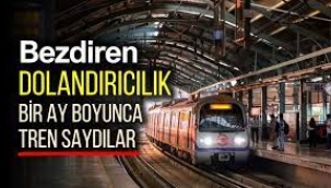 'Olmayan bir işe' kabul için bir ay boyunca tren saydılar!