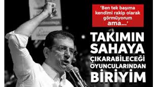 Perde arkası: Ekrem İmamoğlu '2023'te aday olurum' dedi mi?
