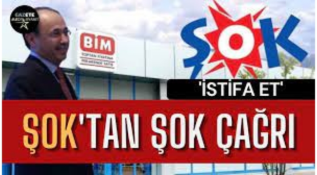 ŞOK'tan Galip Aykaç'a istifa çağrısı