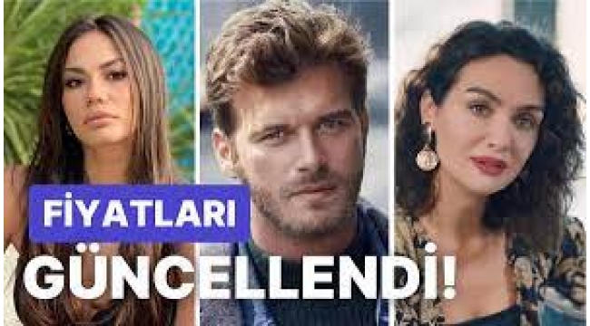  Ünlü Oyuncuların 2023'te Dizilerden Alacağı Haftalık Ücretler