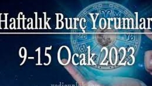 9 – 15 Ocak 2023 haftalık burç yorumları