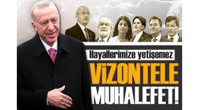 Cumhurbaşkanı Erdoğan'dan 6'lı masaya: Vizontele muhalefet
