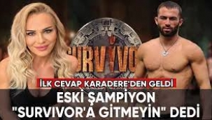 Eski şampiyon Turabi "Survivor'a gitmeyin" dedi! 