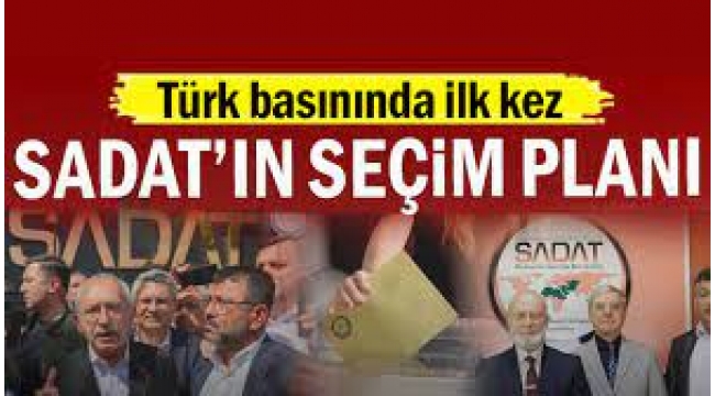 SADAT'tan açıklama: 'Kanal planlamamızı değiştirmek zorunda kaldık'