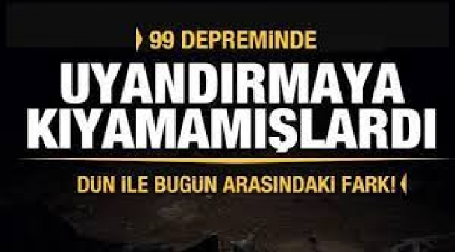 99 Depreminde askerin rolü… 15 general ve 33 bin 199 er ve erbaş