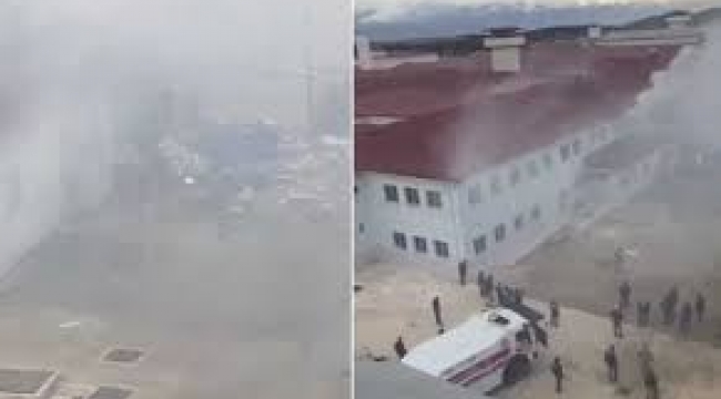 Cezaevinde deprem isyanı