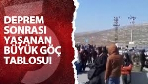 Deprem sonrası göç
