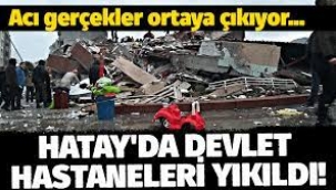 Hatay Havalimanı'nda ağır hasar... Devlet hastaneleri yıkıldı