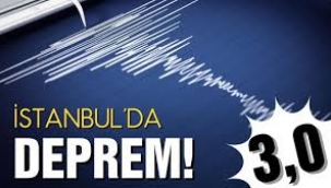 İstanbul'da 3 Büyüklüğünde Deprem! Merkez Üssü Kağıthane