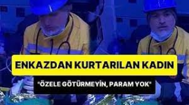 Sokakta Kalan Depremzedenin İsyanı: 'Özel Hastane Bizden Para İstiyor'