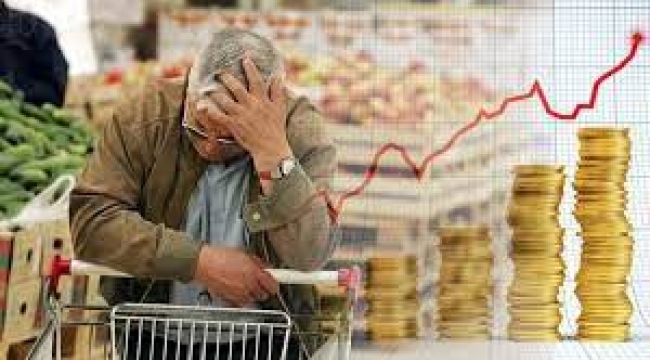 TÜİK: Yıllık enflasyon yüzde 57'ye geriledi