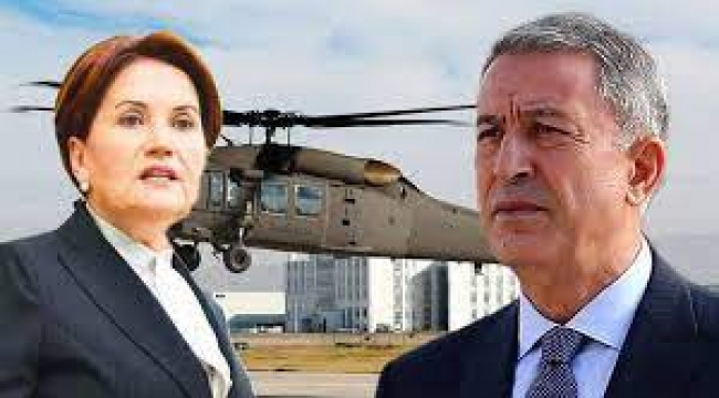 Akar, şimdi de Savunma Bakanı olarak Akşener'i ziyaret etti mi