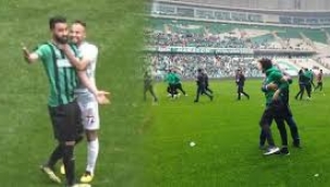 Bursaspor maçı öncesi Amedsporlu futbolculara saldırı