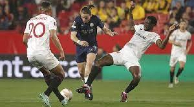Fenerbahçe ilk yarıda atamadı, Sevilla ikinci yarıda avantajı kaptı