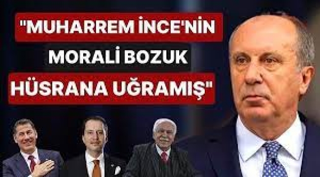 İmza Sürecinde Hüsrana Uğrayan Muharrem İnce'nin Yakınları 'Moralinin Çok Bozuk Olduğunu' Söylemiş