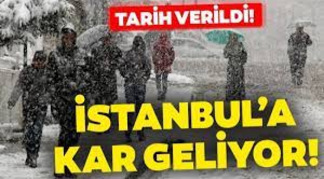 İstanbul'a kış geri geliyor! Donacağız...