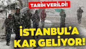 İstanbul'a kış geri geliyor! Donacağız...