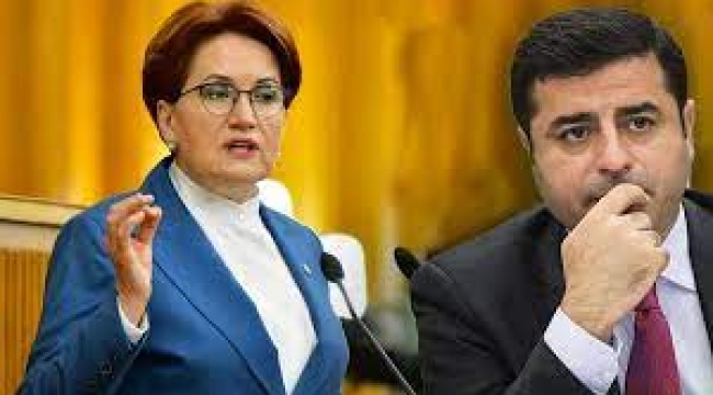İYİ Parti'den Selahattin Demirtaş'ın Akşener'e yazdığı mektuba yanıt!