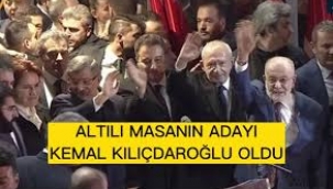  Millet İttifakı'nın Cumhurbaşkanı adayı Kemal Kılıçdaroğlu