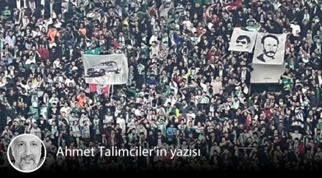 Siyasetin yasak olduğu tribünlerde açılan pankartlar