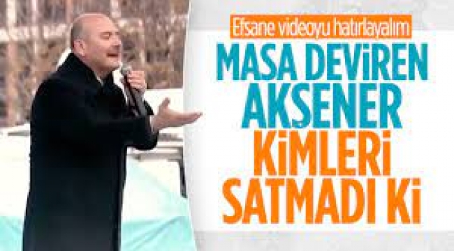 Soylu'nun, Akşener hakkındaki sözleri yeniden gündem oldu