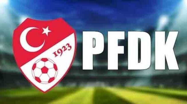 Süper Lig'den çok sayıda kulüp PFDK'lık oldu
