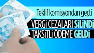 Vergi affı komisyondan geçti: Vergi borcu yapılandırma nasıl olacak?