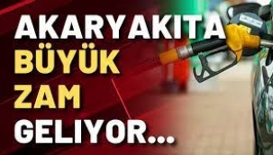 Akaryakıta Büyük Zam Geliyor!