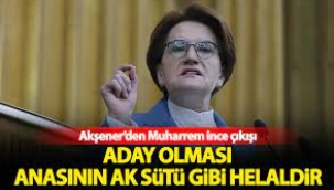 Akşener'den Muharrem İnce açıklaması 