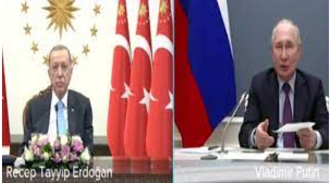 Erdoğan ve Putin, Akkuyu törenine canlı bağlantı ile katıldı