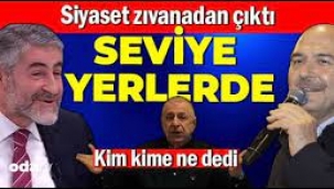 Siyaset zıvanadan çıktı... Seviye yerlerde