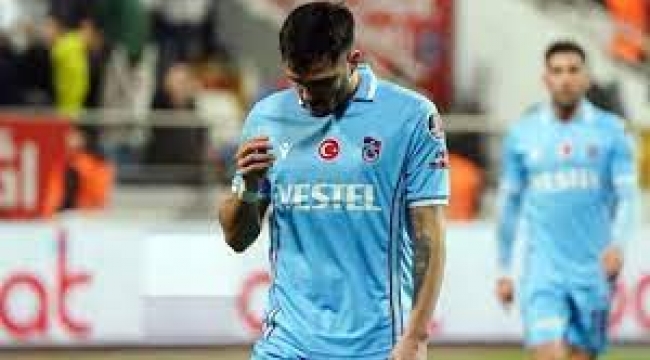 Trabzonspor'a kupadan sonra ligde de ağır darbe
