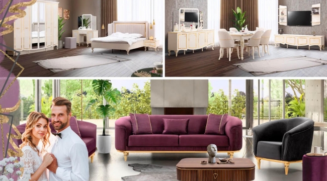 Uygun Fiyatlı Düğün Paketleri Gündoğdu Mobilya Mağazalarında Sizleri Bekliyor!