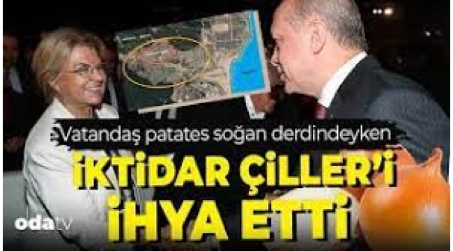 Vatandaş patates soğan derdindeyken iktidar Çiller'i ihya etti…