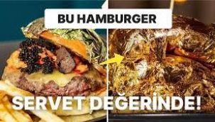  Altın Kaplama Hamburger Resmen Yok Satıyor!