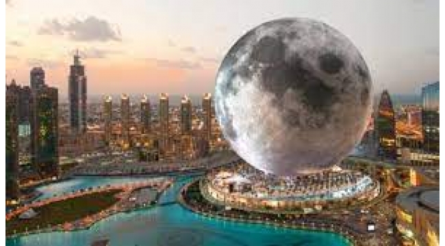 Ay yeryüzüne iniyor: Dubai'de 5 milyar dolarlık yeni projesi