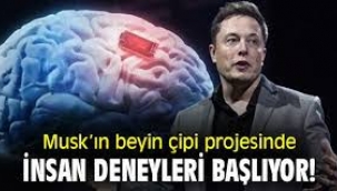 Beyin çipinde insan deneyleri başlıyor