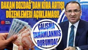 Bozdağ'dan kira artışı düzenlemesi açıklaması