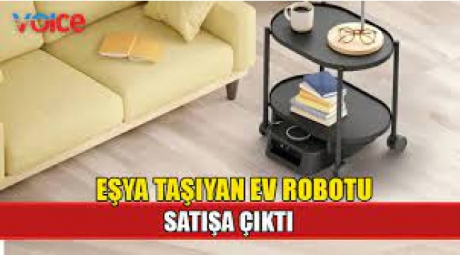 Sözlü komutla eşya taşıyan ev robotu 'Kachaka' satışa çıktı