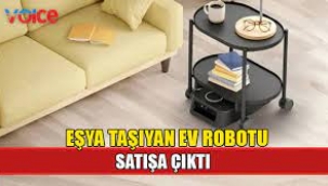 Sözlü komutla eşya taşıyan ev robotu 'Kachaka' satışa çıktı