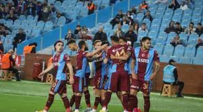 Trabzonspor farklı kazandı! Trabzonspor 4 - 1 Fatih Karagümrük