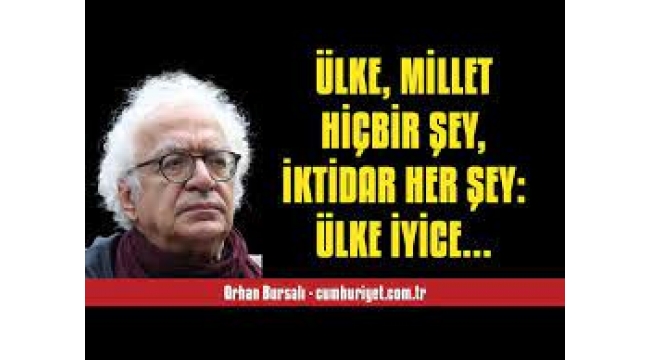 Ülke, millet hiçbir şey, iktidar her şey: Ülke iyice elden çıkmadan