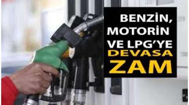 Akaryakıta Devasa Zam!