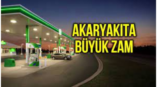 Benzin ve motorin fiyatlarına büyük zam!