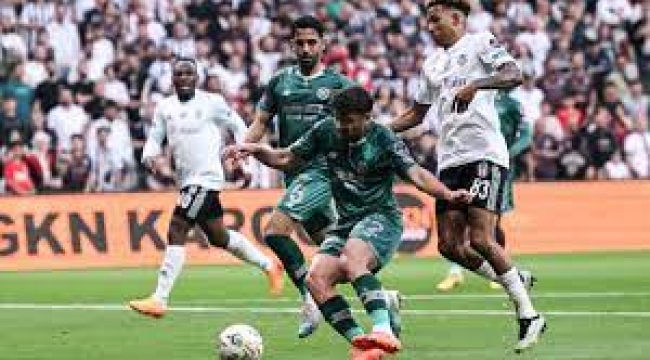 Beşiktaş Konyaspor'la 3-3 berabere kaldı